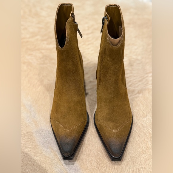 Marc Fisher Shoes - Marc Fisher Ltd Giulie western Suede Ankle Boot